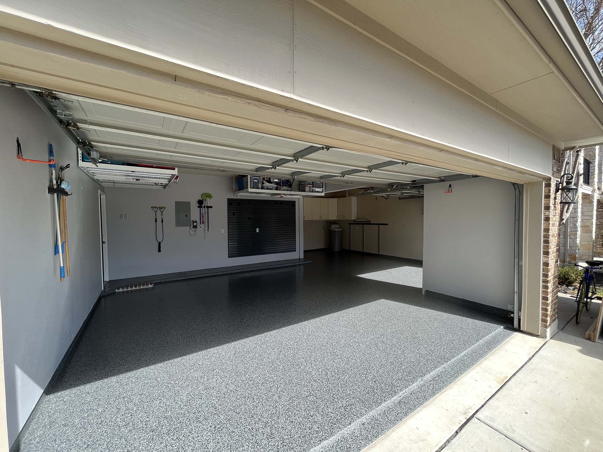 garage floor coating in home